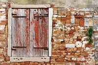 VENEDIG bunte Häuser und Fenster - brickwork