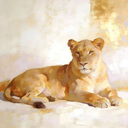 Soft Power – Lioness Wall Art