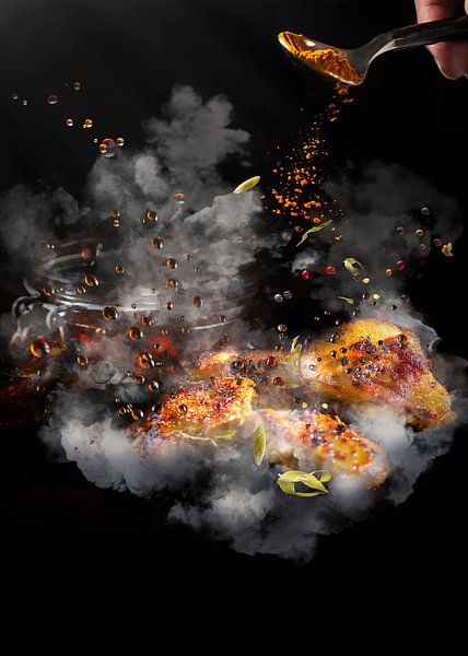 Grill chickens by Alex Neumayer