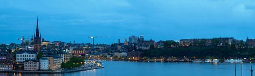 La nuit à Riddarfjärden