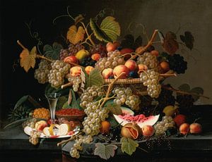 Stilleven met fruit, Severin Roesen