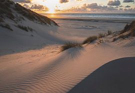 Duinen in het avondlicht van Wad of Wonders