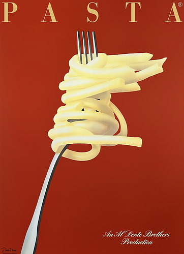 Pasta on a Fork