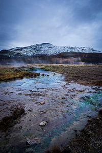 Geothermisch gebied ijsland, geothermal area iceland