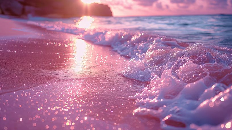 Pink Tides by ByNoukk