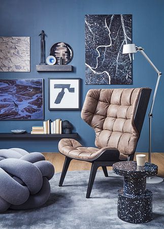 Patroon van de nerven in een blad