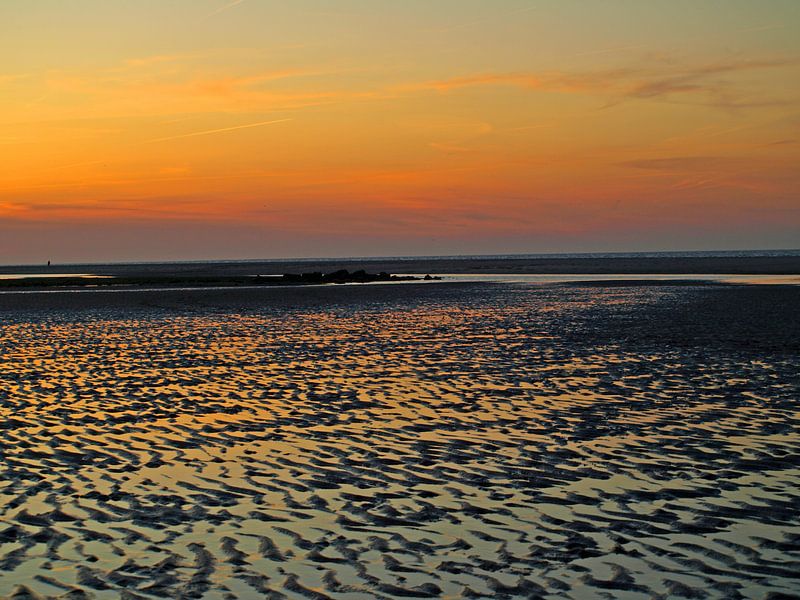 Sunset  van Harrie van der Meer