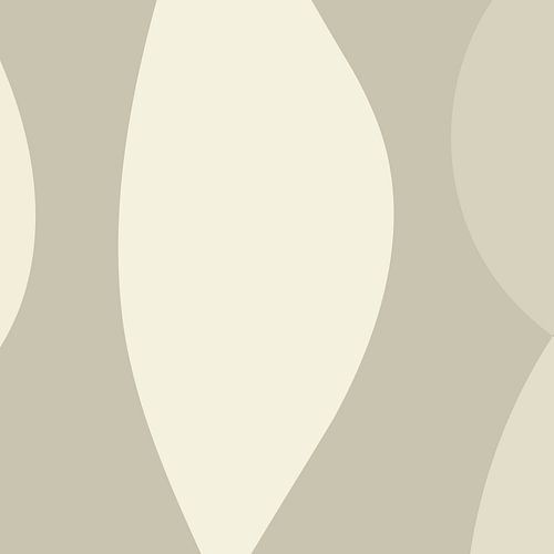 Abstracte organische vormen in neutrale kleuren nr. 8