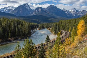 Banff National Park, Morants Curve van Eva Rusman