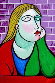 Colourful woman in mind by Imperial Art House