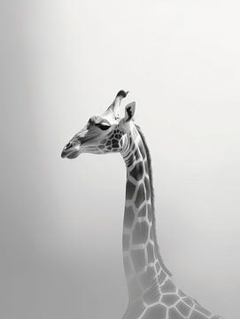 Majestic Giraffe by Eva Lee