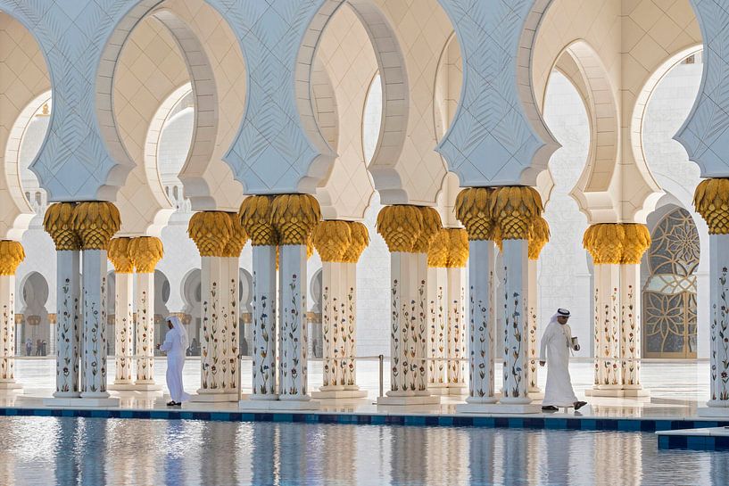 Scheich Zayed-Moschee von Ko Hoogesteger