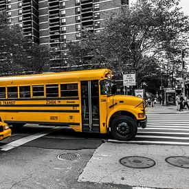 New York School Bus by John Sassen