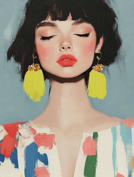 Zen with a Splash of Colour by Carla Van Iersel