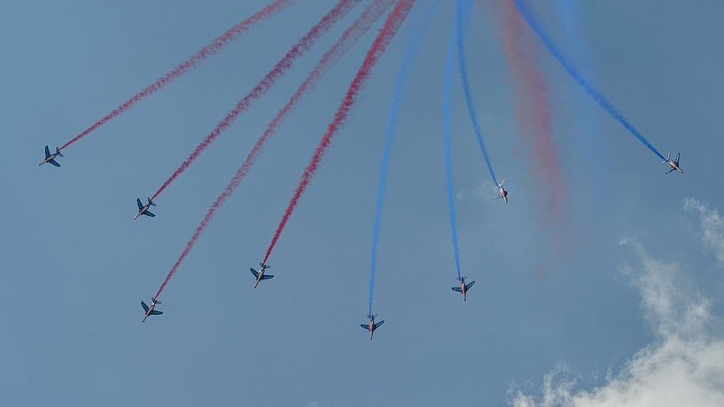 Patrouille Acrobatique de France 2018. by Jaap van den Berg