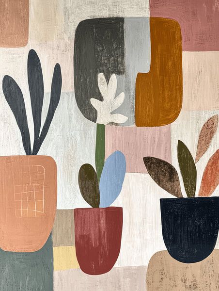 Still life, Bohemian Style in earth tones by Studio Allee