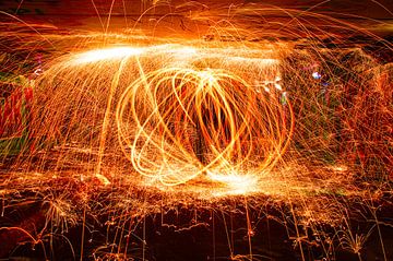 Steel wool art by Paul Schlüter