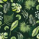 Tropische bladeren patroon van Geertje Burgers thumbnail