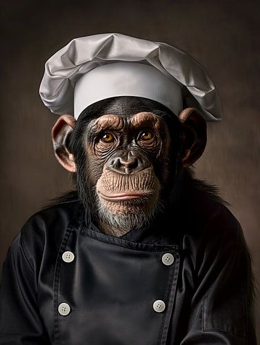 Cuisinier chimpanzé