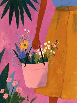 Kleurrijke bloemen van Carla Van Iersel