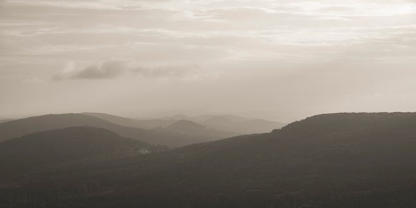 Magical low mountain landscape- Lusatian Mountains by Holger Spieker