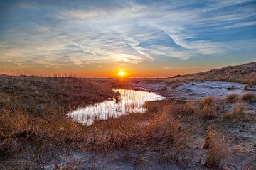 Sonnenuntergang Ameland von Evert Jan Luchies