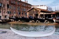 Glasgondel in Venedig von Andreas Müller Miniaturansicht