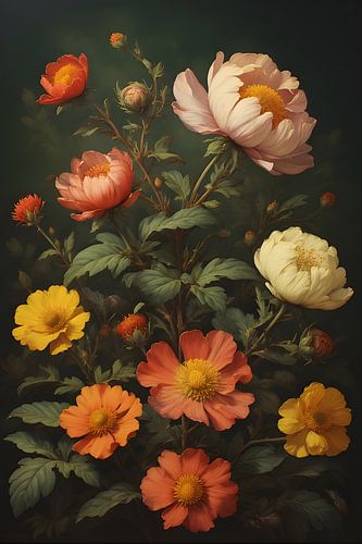 Vintage Garten Bouquet