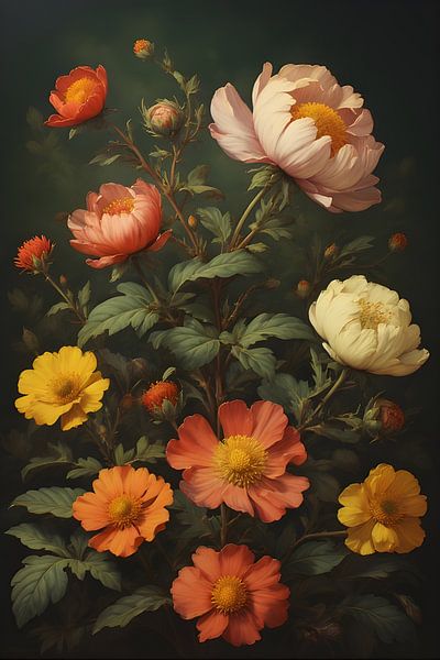Bouquet de jardin vintage par pungky setiawan