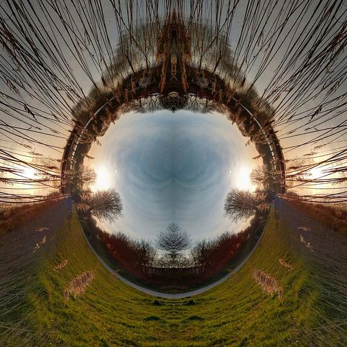 Le monde à travers une loupe