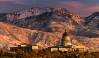 Winter in Salt Lake City, Vereinigte Staaten von Adelheid Smitt Miniaturansicht