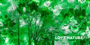 EMOTIONAL ART Love Nature | Panorama von Melanie Viola