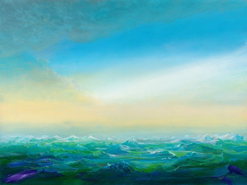 Kleines Regenland von Art Demo