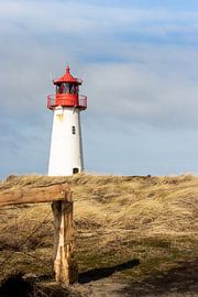 Vuurtoren List-west, Sylt, Duitsland. by Bart van der Heijden