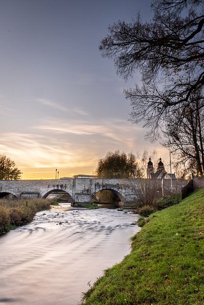 The old Elster bridge by D.R.Fotografie