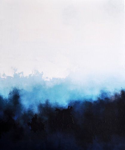 White Landscape 2 by MK Abstrakt