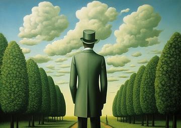 Surrealistische Malerei | Dali, Magrittte und Miro Stil von ARTEO Gemälde