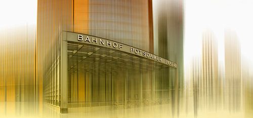 City-Shapes BERLIN Potsdamer Platz II by Melanie Viola