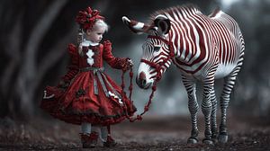 Die kleine Prinzessin und ihr gestreiftes Geheimnis | Ein Tanz in Rot und Schwarz