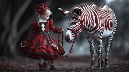 The Little Princess and Her Striped Secret | A Dance in Red and Black