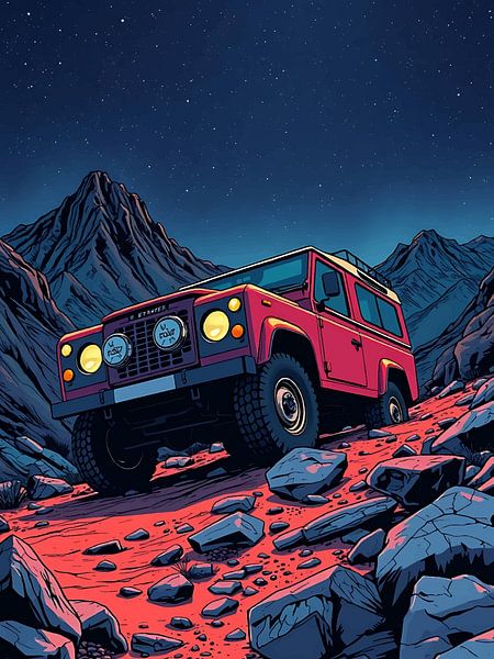 Red Offroad by rendyokt rendy