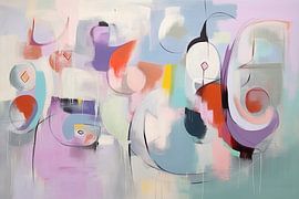 Traumlandschaft | Abstrakte Kunst. von Blickfänger Gemälde