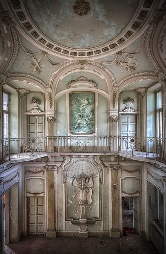 Verlaten Villa Mint Italie