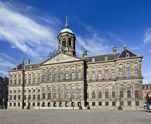 Royal Palace on Dam Square Amsterdam 