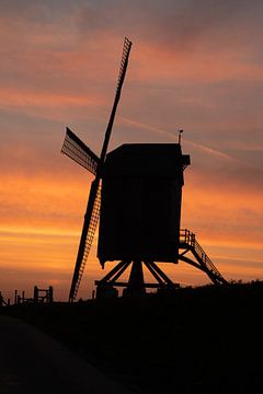 An Windmill in the morning
