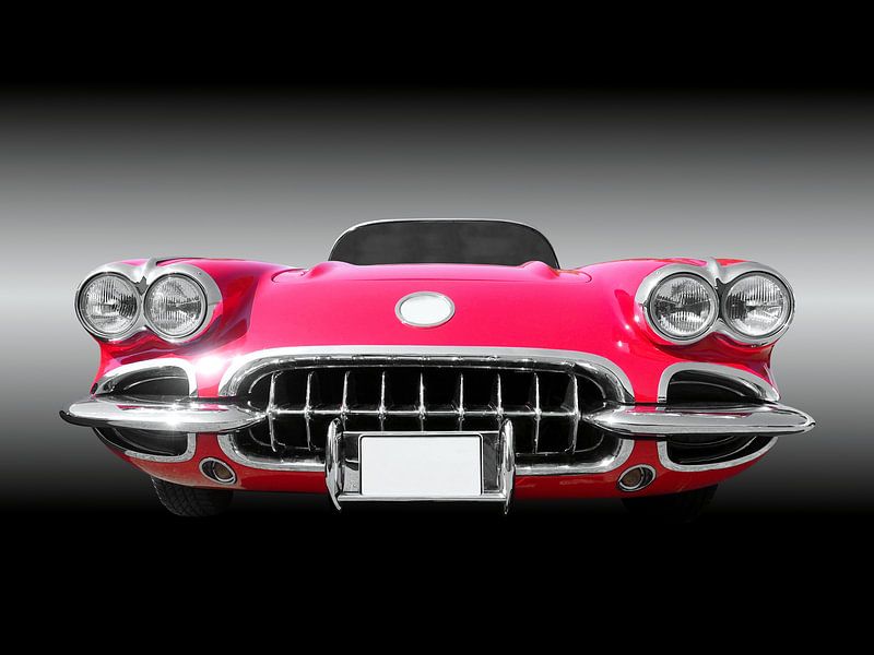 1958 Chevy Convertible C1 US American roadster classic car by Beate Gube