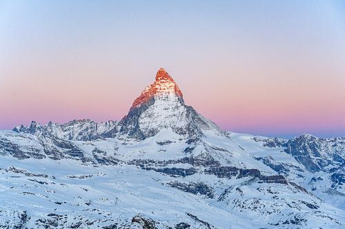 Switzerland: Matterhorn, episode 13 – sunset.