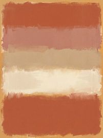 „Horizon Wash“ in Terrakotta – Farbstudie I von nekochan23