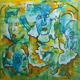 Call upon the Angels! by Marijke Mulder