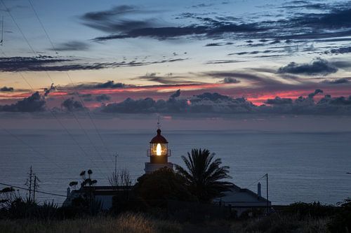 De vuurtoren van Ponta do Pargo
